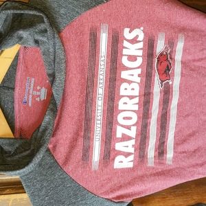 Champion Arkansas Razorbacks hooded tee